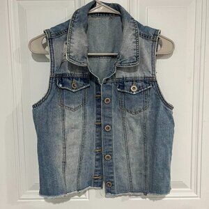 Girls Highway Jeans Denim Vest